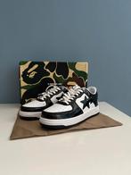 BAPE STA Low Sneakers Zwart/Wit Maat 42 Nieuw, Zwart, Nieuw, Ophalen of Verzenden, Sneakers of Gympen
