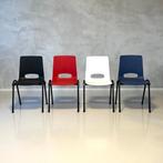 Retro kuip stoelen nieuw schoolstoelen kantinestoel prijs ps, Overige kleuren, NL, Ophalen of Verzenden, Valk