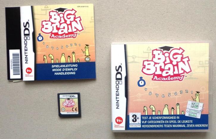 Big Brain Academy voor de Nintendo DS Compleet, Spelcomputers en Games, Games | Nintendo DS, Zo goed als nieuw, Ophalen of Verzenden