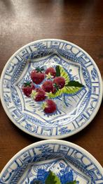 Gien OISEAU BLEU FRUIT, Ophalen of Verzenden, Zo goed als nieuw, Bord(en), Overige stijlen