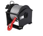 Hydraulische Hijslier  1500kg kabel  37m10mm KOMPAKT, Verzenden, Nieuw