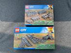 Lego city trein rails 2 wissels, 8 bochten en 8 recht nieuw, Ophalen of Verzenden, Nieuw, Losse stenen, Lego