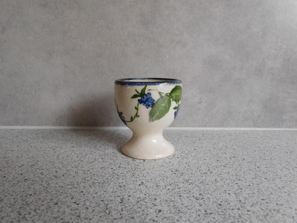 Eierdop Druivenrank Handpainted, Overige typen, Ophalen of Verzenden, Zo goed als nieuw, Overige stijlen