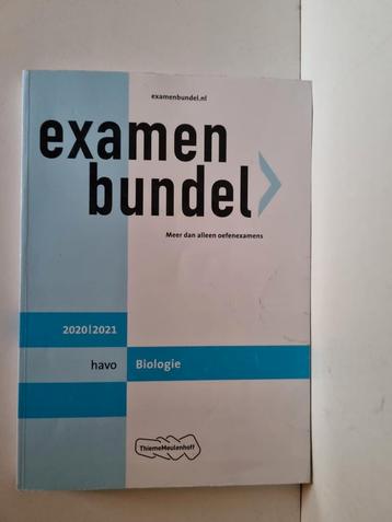 Examenbundel havo Biologie 2020/2021 beschikbaar voor biedingen