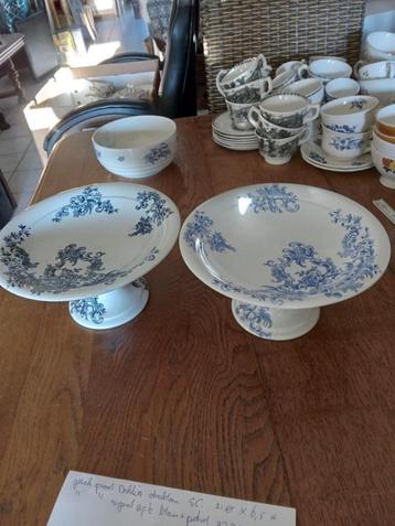 2 presenteerschalen van oude BFK uit Belgie serie REGENT beschikbaar voor biedingen