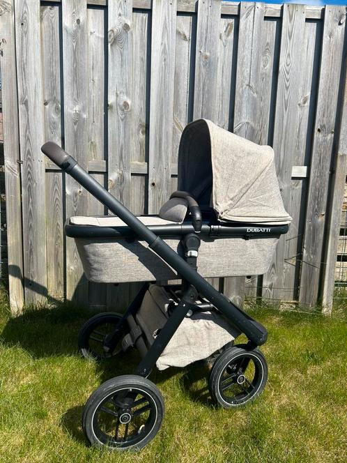 Dubatti One E4 kinderwagen, Kinderen en Baby's, Kinderwagens en Combinaties, Gebruikt, Combiwagen, Overige merken, Met reiswieg