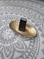 Amber Blokjes Houder - Stijlvol en Praktisch, Bruin, Ophalen of Verzenden, Zo goed als nieuw, Metaal