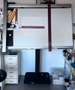 Tekentafel - Alpina Besançon, Doe-het-zelf en Verbouw, Tekentafels, Ophalen, Gebruikt, Minder dan 130 cm