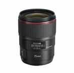 Canon EF 35mm f/1.4 L II USM + EW-77B zonnekap met garantie, Ophalen of Verzenden, Zo goed als nieuw, Standaardlens