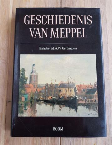 J008 Geschiedenis van Meppel, M.A.W. Gerding, ISBN 9 7890600 beschikbaar voor biedingen