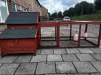 Kippenhok met ren, Dieren en Toebehoren, Pluimvee | Toebehoren, Ophalen, Gebruikt, Kippenhok of Kippenren