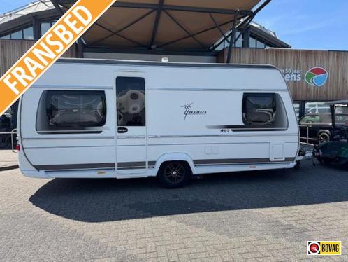 Fendt Tendenza 465 SFB 2019 MOVER + VOORTENT 270, Caravans en Kamperen, Caravans, Bedrijf, tot en met 4, 1000 - 1250 kg, Standaardzit