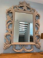 Grote spiegel met sierlijst, Antiek en Kunst, Antiek | Spiegels, Rechthoekig, Ophalen
