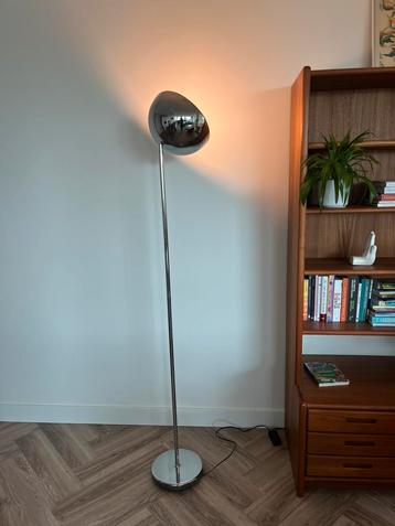 Zeldzame Ikea Jaren 70 space age vloerlamp chroom beschikbaar voor biedingen