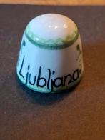 Vingerhoedje Ljubljana, Ophalen of Verzenden, Zo goed als nieuw