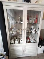 Vitrine kast, Huis en Inrichting, Kasten | Vitrinekasten, Ophalen, Gebruikt, 100 tot 150 cm, 150 tot 200 cm