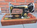 Antieke Lewenstein naaimachine met kap, type HA-8 €25 !!!, Antiek en Kunst, Ophalen of Verzenden