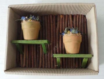 NIEUWE decoratie met plantenpotjes voor binnen of buiten beschikbaar voor biedingen