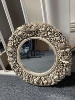 Zware robuuste spiegel, Huis en Inrichting, Woonaccessoires | Spiegels, Ophalen, Rond, Zo goed als nieuw, Minder dan 100 cm