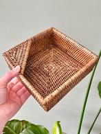 Vintage Birma riet rotan servethouder, Ophalen of Verzenden, Gebruikt