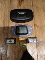 Game Boy Advance met Games en Tas, Spelcomputers en Games, Spelcomputers | Nintendo Game Boy, Ophalen of Verzenden, Gebruikt, Game Boy Advance