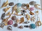 SUPER grote partij met 35 vintage broches, Verzenden, Zo goed als nieuw, Overige typen