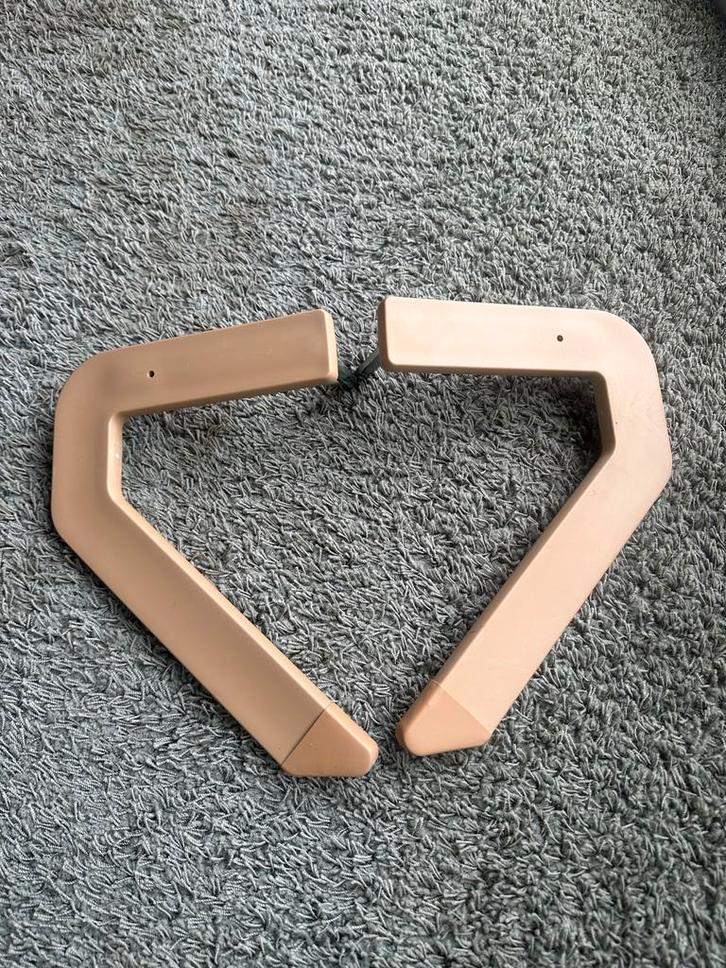 Riva 2000 Bedkast Steunen - Set, Huis en Inrichting, Slaapkamer | Bedden, Gebruikt, Beige, Ophalen of Verzenden