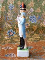 Oud Engels militaria beeldje van historische soldaat 21 cm., Antiek en Kunst, Ophalen of Verzenden