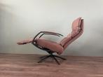 Moderne bruine draaibare relax fauteuil / relax stoel, Ophalen, Nvt, Nvt, Nvt