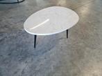Bijzettafel van echt marmer 70 bij 50 cm, Huis en Inrichting, Tafels | Bijzettafels, Minder dan 55 cm, ., ., Hout