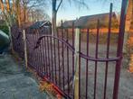 Uniek breed sierhek / elektrische schuifpoort, Ophalen, Gebruikt, Staal, Schuifpoort