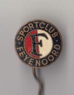 Feyenoord Rotterdam emaille zeldzaam logo voetbal speldje, Verzamelen, Speldjes, Pins en Buttons, Gebruikt, Verzenden, Overige onderwerpen