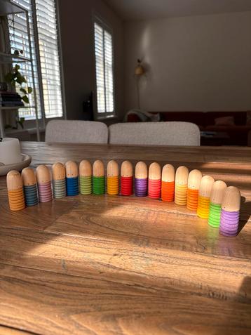 Grapat Houten Brots Poppetjes - Zo Goed Als Nieuw! beschikbaar voor biedingen