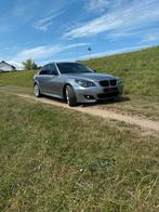 BMW 5-Serie 2.5 I 525 AUT/kachel/stand/leder/memory/m-pakket, Auto's, Achterwielaandrijving, Zwart, 2000 kg, Particulier