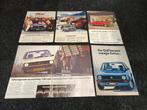 5x Reclame (A4) Volkswagen Golf 1 (1982), Verzenden, Gebruikt, Auto's