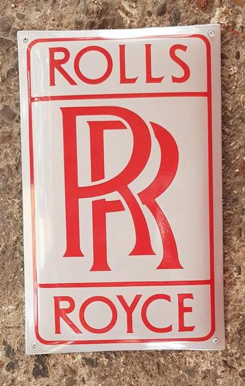 ROLLS ROYCE schild, reclame bord beschikbaar voor biedingen