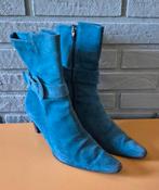 Made In Italy petrol laarsjes maat 39, Kleding | Dames, Schoenen, Blauw, Lage of Enkellaarzen, Ophalen of Verzenden, Gedragen