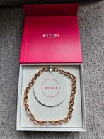 Zinzi Zilveren Collier met Strass, Nieuw, Ophalen of Verzenden, Zilver, Zilver