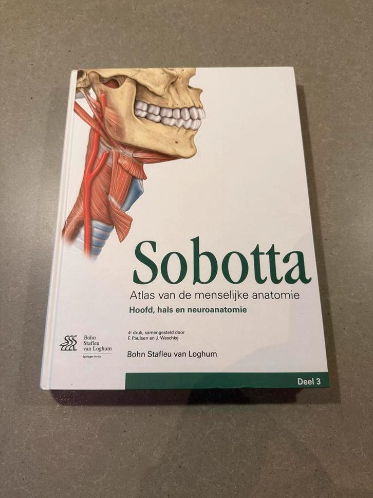 J. Waschke - deel 3 Hoofd, hals en neuroanatomie, Boeken, Wetenschap, Ophalen of Verzenden