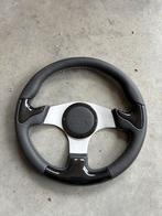 Sportstuur - Zwart imitatie Leer, Auto-onderdelen, Ophalen of Verzenden, Gebruikt, Universele onderdelen