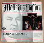 MATTHÄUS PASSION - Anthon van der Horst ( LP 1973 NL ), Gebruikt, Verzenden, Orkest of Ballet, 12 inch
