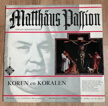 MATTHÄUS PASSION - Anthon van der Horst ( LP 1973 NL ) beschikbaar voor biedingen