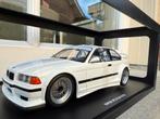 1:18 BMW E36 M3 GTR wit Plain Body Street Version '93 Werk83, Hobby en Vrije tijd, Modelauto's | 1:18, Overige merken, Auto, Nieuw