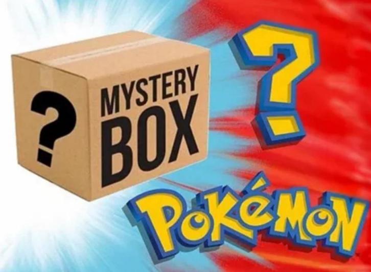 Pokemon mystery box, Hobby en Vrije tijd, Verzamelkaartspellen | Pokémon, Nieuw, Losse kaart, Ophalen of Verzenden