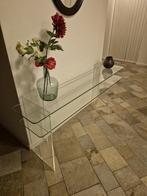 Plexiglas sidetable/ wandtafel, Ophalen