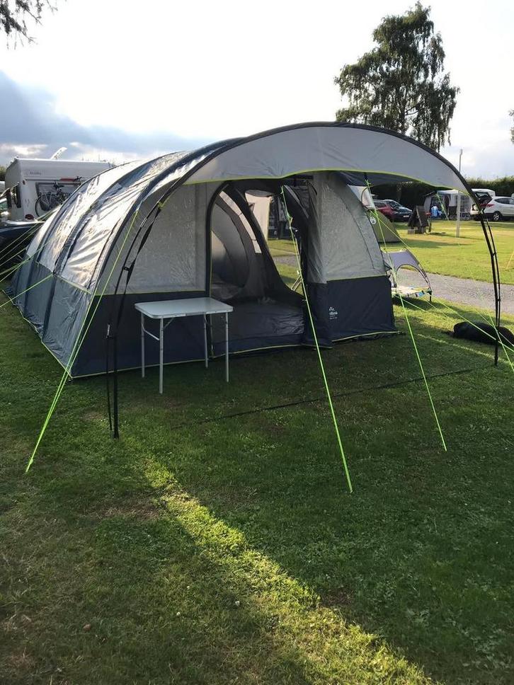 Obelink Stockholm 6 Easy Air tunneltent - 6 persoons, Caravans en Kamperen, Tenten, Gebruikt, Ophalen