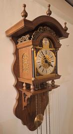 antieke wandklok TEMPUS FUOIL, Ophalen of Verzenden