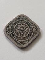 Munt Curaçao 5 cent vierkante stuiver 1948, Postzegels en Munten, Munten | Nederland, Ophalen of Verzenden, Koningin Wilhelmina