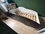 Autobed, Ophalen, 70 tot 85 cm, Zo goed als nieuw, Lattenbodem