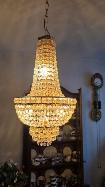 4 kristallen/ strass lampen 300 euro beschikbaar voor biedingen